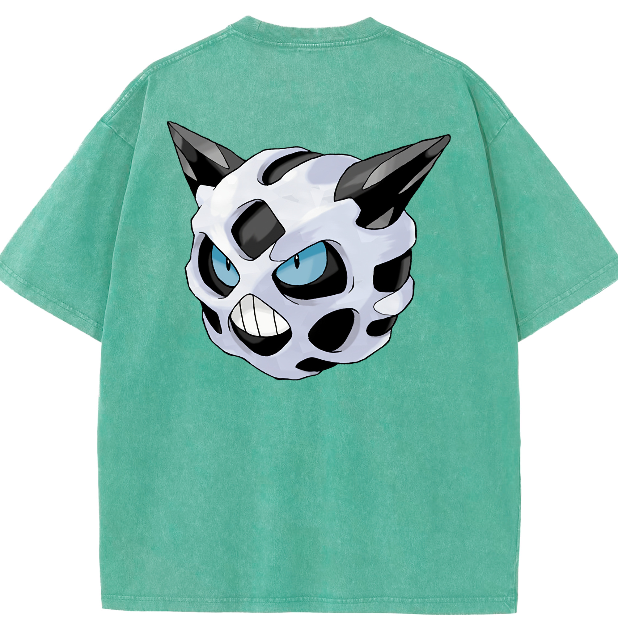 （画像用） ポケットモンスター Pokémon 綿100% ヴィンテージ風 半袖Tシャツ（背面プリント）